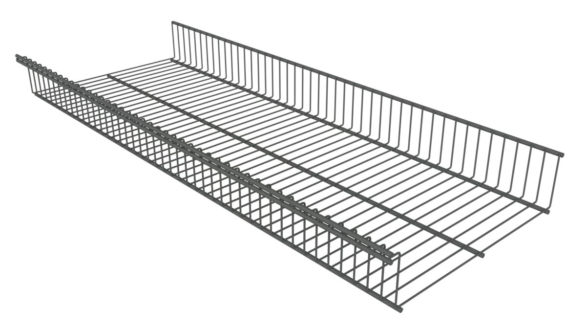 Корзина стационарная 903х340х85 (Серебристый) Корзина стационарная 903х340х85 (Серебристый)