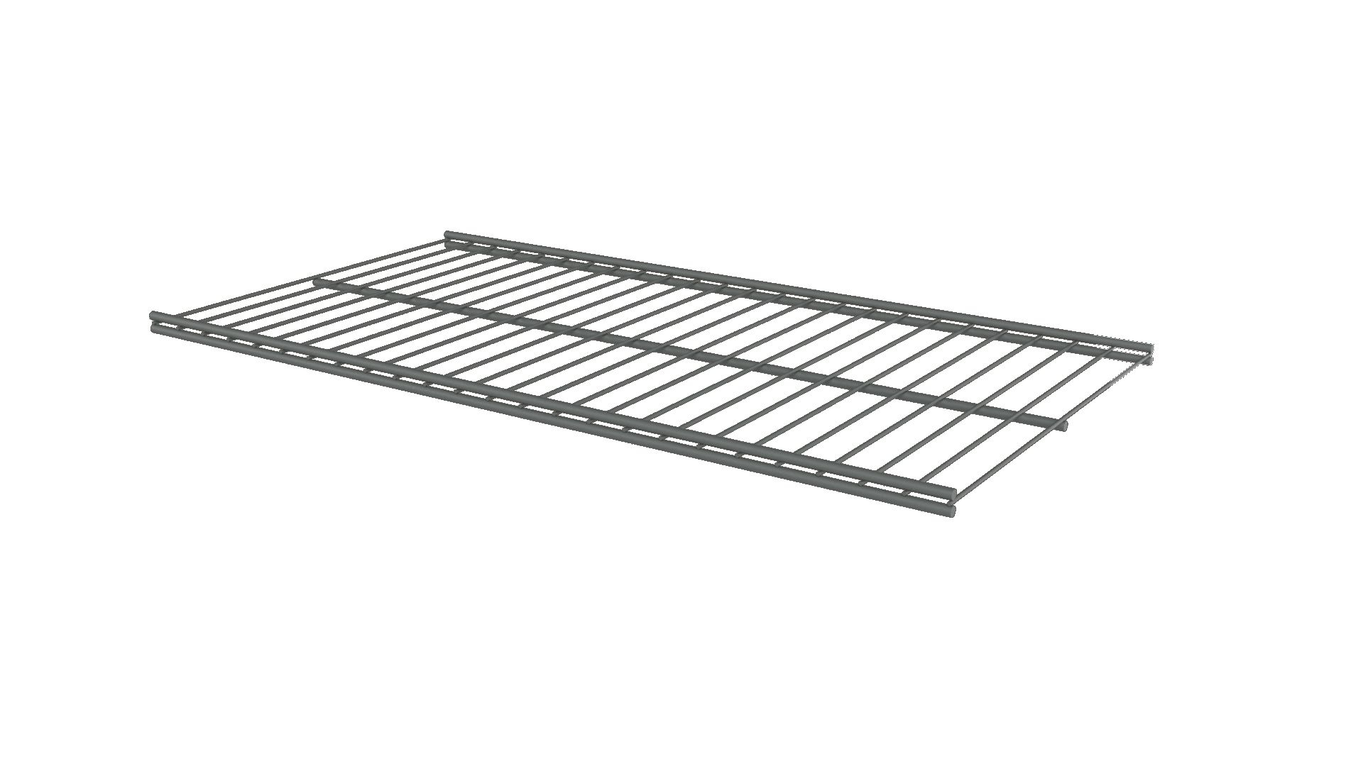 Полка сетчатая 603х306 (Серебристый) Полка сетчатая 603х306 (Серебристый)