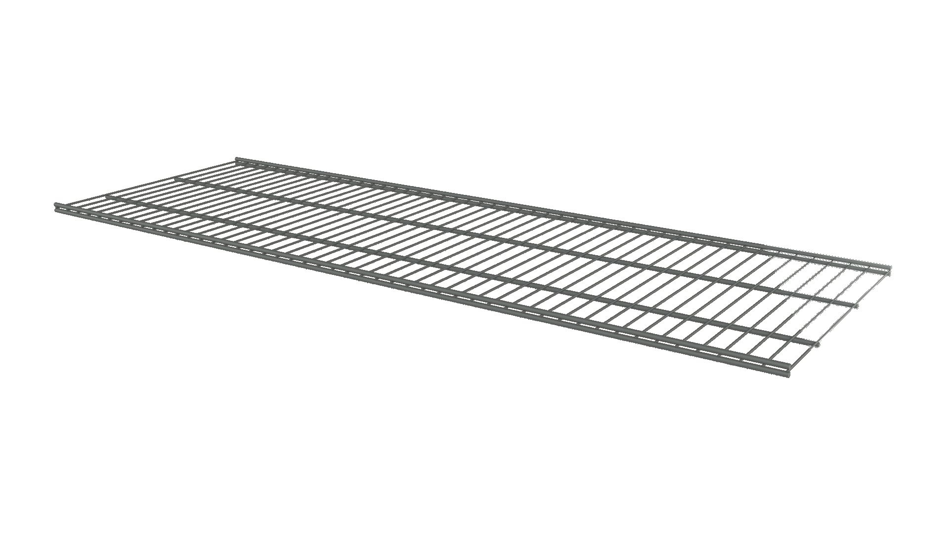 Полка сетчатая 1203х406 (Серебристый) Полка сетчатая 1203х406 (Серебристый)