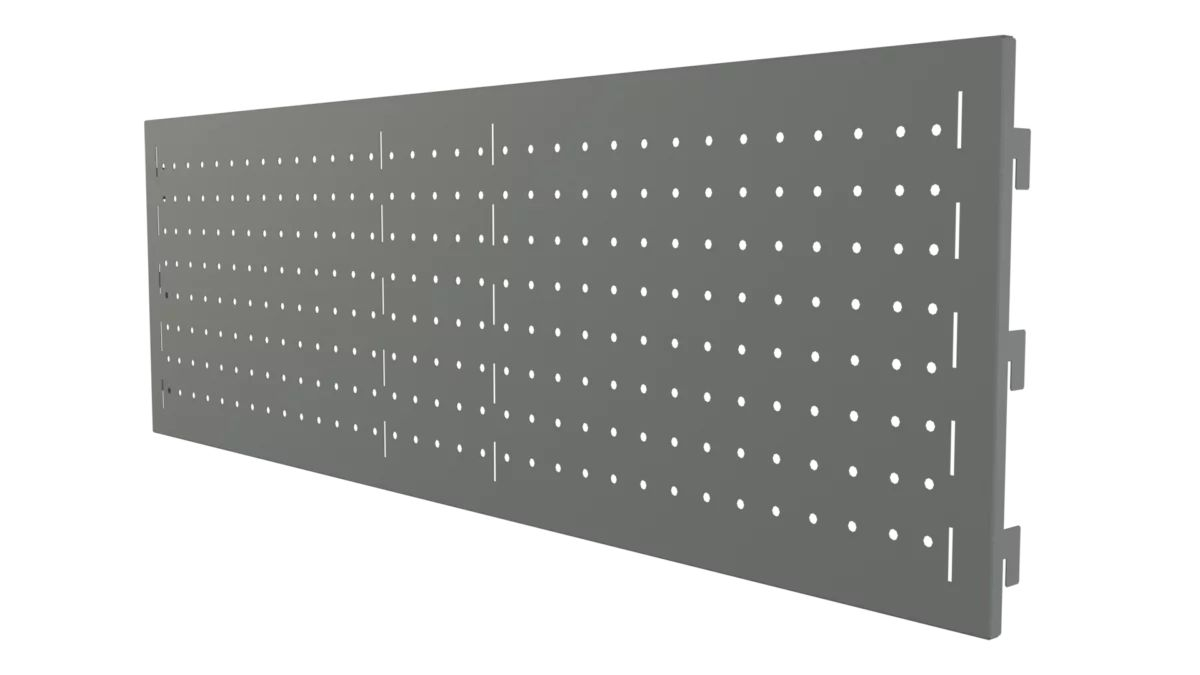 Перфорированная панель 896х288 (Серебристый) Перфорированная панель 896х288 (Серебристый)