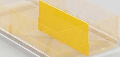 Разделитель высокий продольный (с установочными планками) Разделитель высокий продольный (с установочными планками)