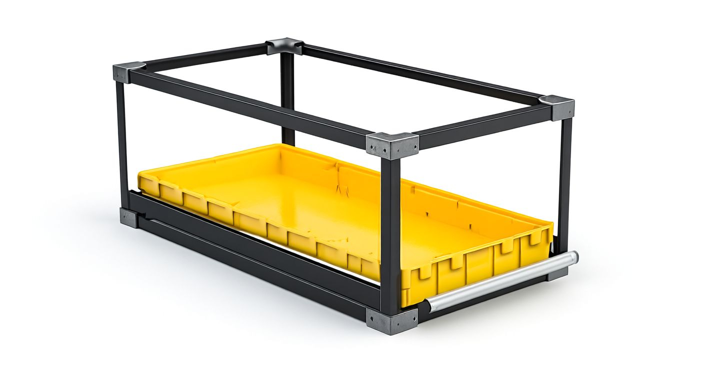 Каркасный модуль фронтальный высокий усиленный, низкий борт (КМФВУ-НБ) Каркасный модуль фронтальный высокий усиленный, низкий борт (КМФВУ-НБ)