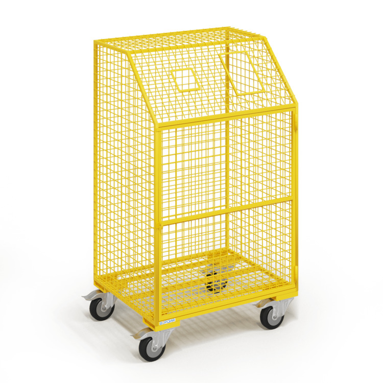 Контейнер сетчатый для ПЭТ на колесах КПТ-01 Контейнер сетчатый для ПЭТ на колесах КПТ-01