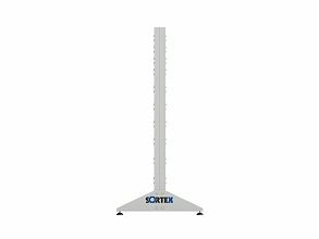 Стеллаж для пластиковых лотков SORTEX двухсторонний 1500x1000x800.01