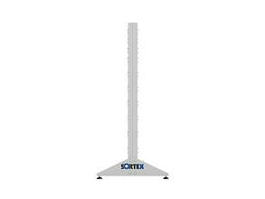 Стеллаж для пластиковых лотков SORTEX двухсторонний 1500x1000x800.04