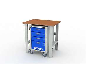 Стол рабочий стационарный WOKER PRO 07.1200