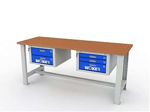 Стол рабочий стационарный WOKER PRO 11.1500