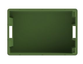 Ящик универсальный пищевой конусный сплошной 600х400х200 (12.433F.71.PE.R)