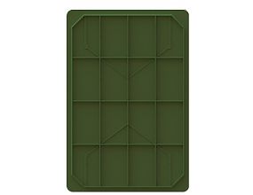 Ящик универсальный пищевой сплошной лёгкий 600х400х259 (12.435FL.61.PE.R)