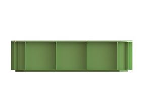 Лоток кондитерский сплошной 435х335х110 (12.431F.72.РЕ R)