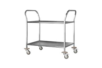 Тележка для сервировки ТДСп - 800x500x860 Profi Inox, 3 уровня