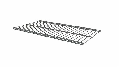 Полка сетчатая 603х306 (Серебристый)