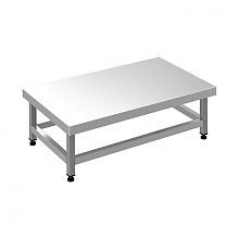 Подтоварник ПТ 1500x600x300, каркас сварной из окрашенной трубы, столешница из оцинкованной стали