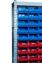 Стеллаж с ящиками КМС-14-2000/5003, 55 ящиков