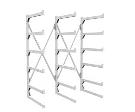 Стеллаж консольный металлический СтК-02 Стеллаж консольный металлический СтК-02