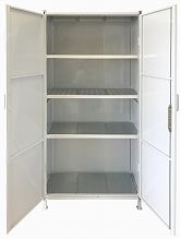 Стеллаж-шкаф СТ-300 со сплошными дверьми 2000х1280х400, 3 полки