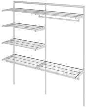 Гардеробная система Практик Home. Optima G180 белая