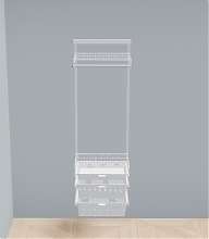 Гардеробная система Практик Home. Прихожая Medium №3