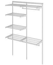 Гардеробная система Практик Home. Optima G120 белая
