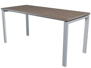 Стол NT 160X70 темный орех/серый