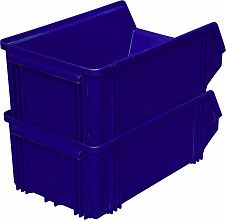 Пластиковый ящик 400х230х150 мм 7963 (синий)