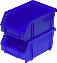 Пластиковый ящик 170х105х75 мм 7968 (синий)