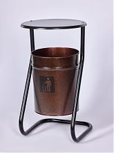 Урна уличная с крышкой