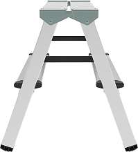 Стремянка алюминиевая двухсторонняя NV1120.2