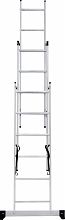 Лестница алюминиевая трехсекционная NV1230.6