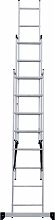 Лестница алюминиевая трехсекционная NV1230.8