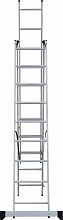 Лестница алюминиевая трехсекционная NV1230.9