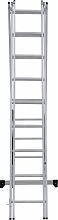 Лестница алюминиевая трехсекционная NV1230.9