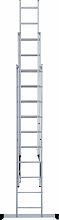 Лестница алюминиевая трехсекционная NV1230.10