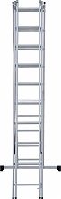Лестница алюминиевая трехсекционная NV1230.10