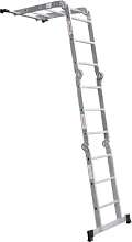 Лестница-трансформер алюминиевая, ширина 400 мм NV1322.3