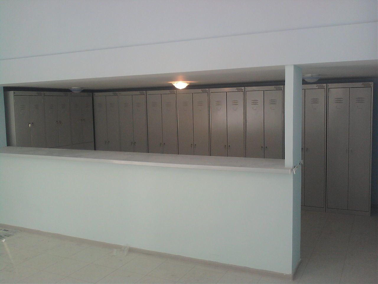 Гардеробные шкафы (2-х секционные и 4-х секционные,общий вид)