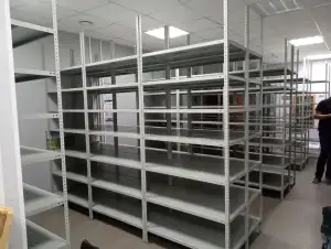 Поставка и монтаж 22 стеллажей MS Standart под ключ