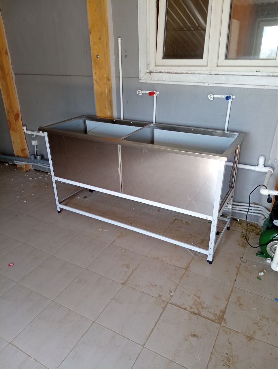 Ванна котломоечная двухсекционная ВК