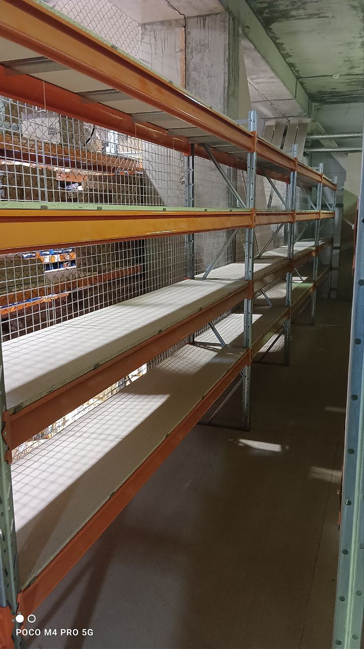 Увеличили складские мощности за счёт строительства мезонина