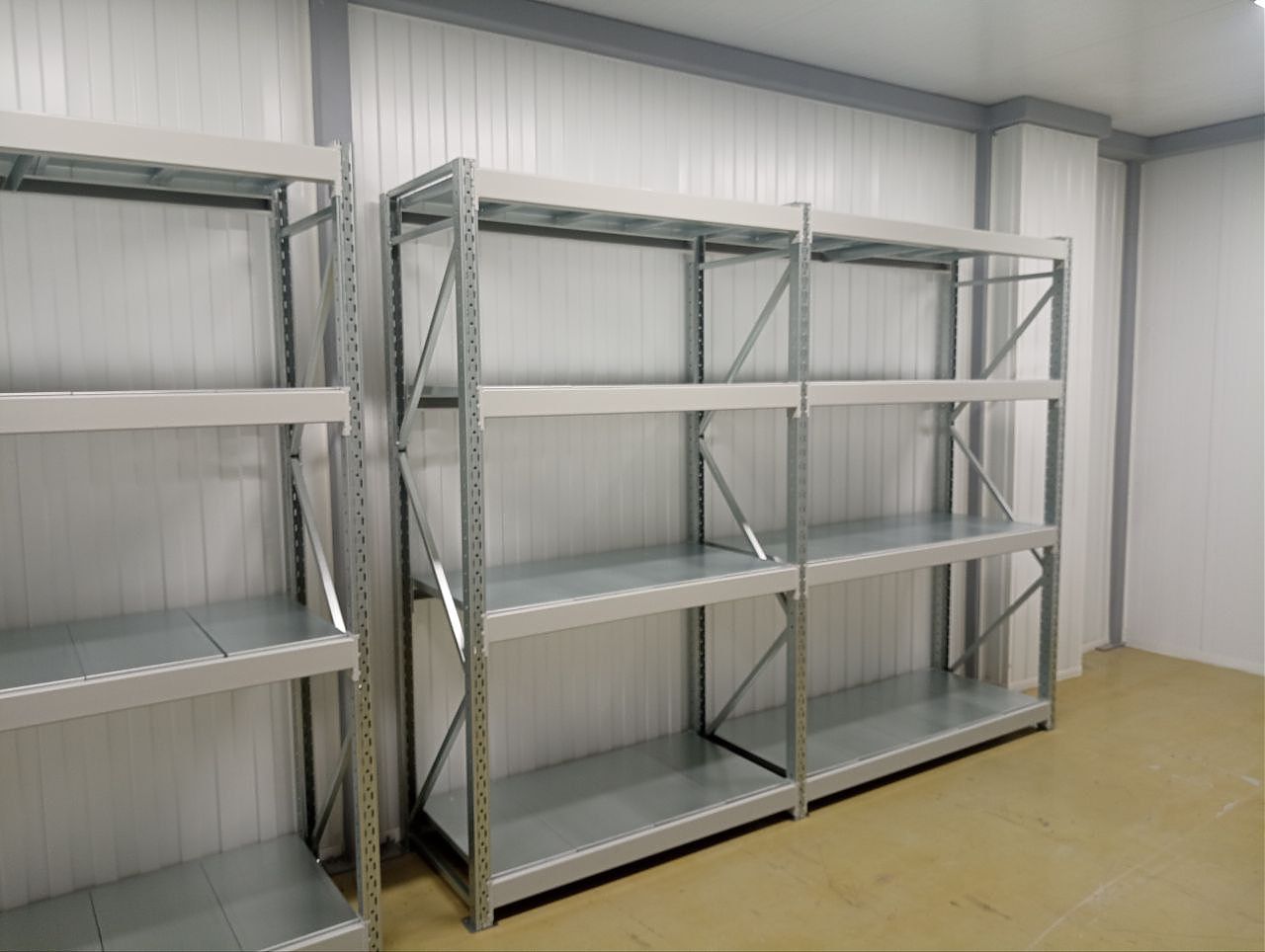 Стеллажи СТ-051, СТ-023, СТ-031 — комбинированная расстановка