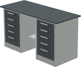 Верстак 1500х630 мм С5.С5/2