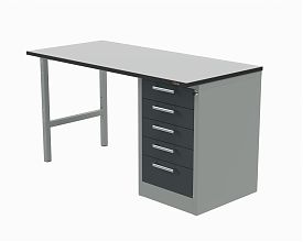 Стол рабочий 1800х700 мм 41.Т.С5  (RAL7012)