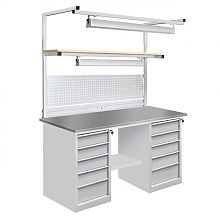 Верстак слесарный ВС-1500Т5Т5