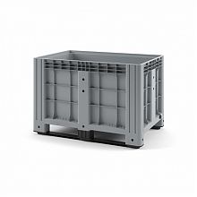 Пластиковый контейнер iBox 1200х800 сплошной на полозьях
