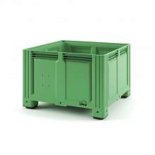 Пластиковый контейнер IBOX 1130x1130x760 (сплошной, на ножках)